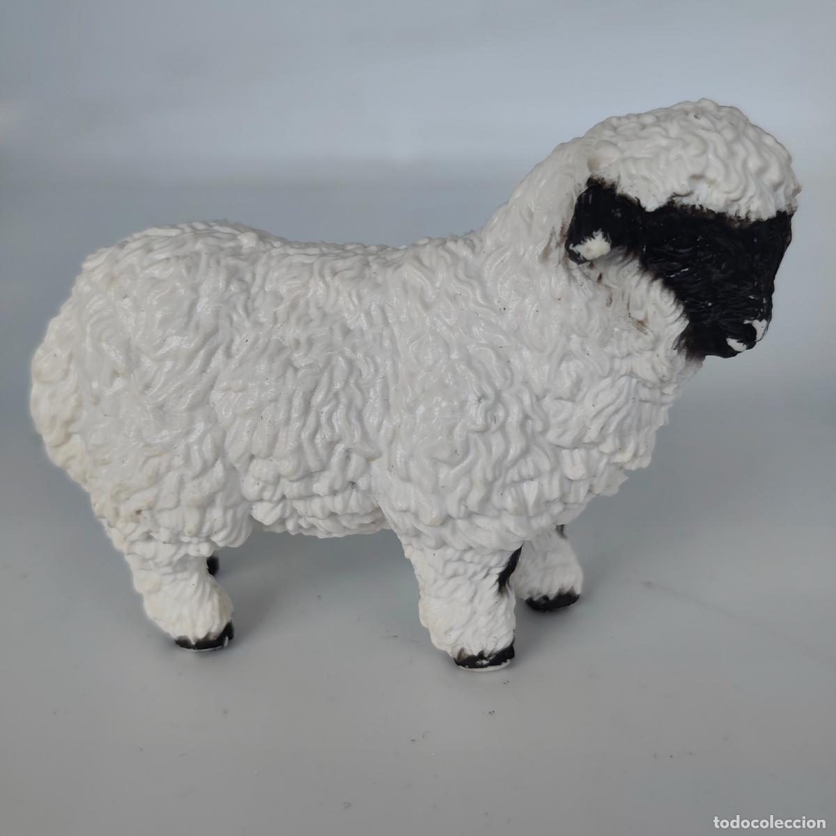 Figuras de goma y PVC: SCHLEICH FIGURA DE PVC OVEJA DE NARIZ NEGRA BOSNIA