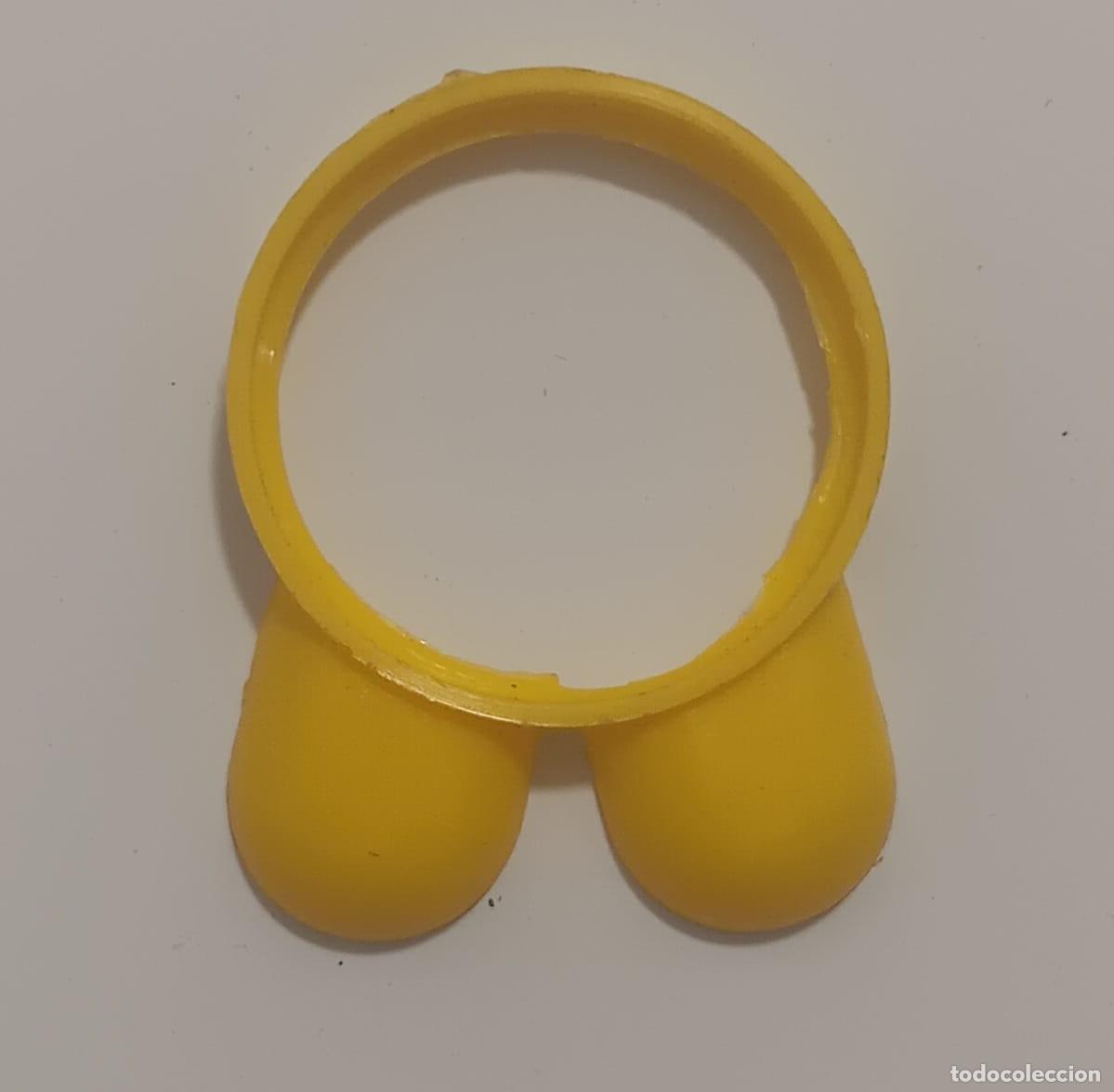 Figuras de goma y PVC: BASE PEANA PIES DE FIGURA BOTE DE CARAMELOS BODYS DULCES UNZUE