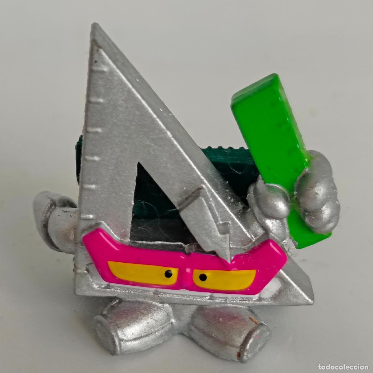 Figuras de goma y PVC: Professor Tri 884 serie 12 -PLATA-SUPERZINGS SUPERTHINGS-S&Uacute;PER ZING THING RARO