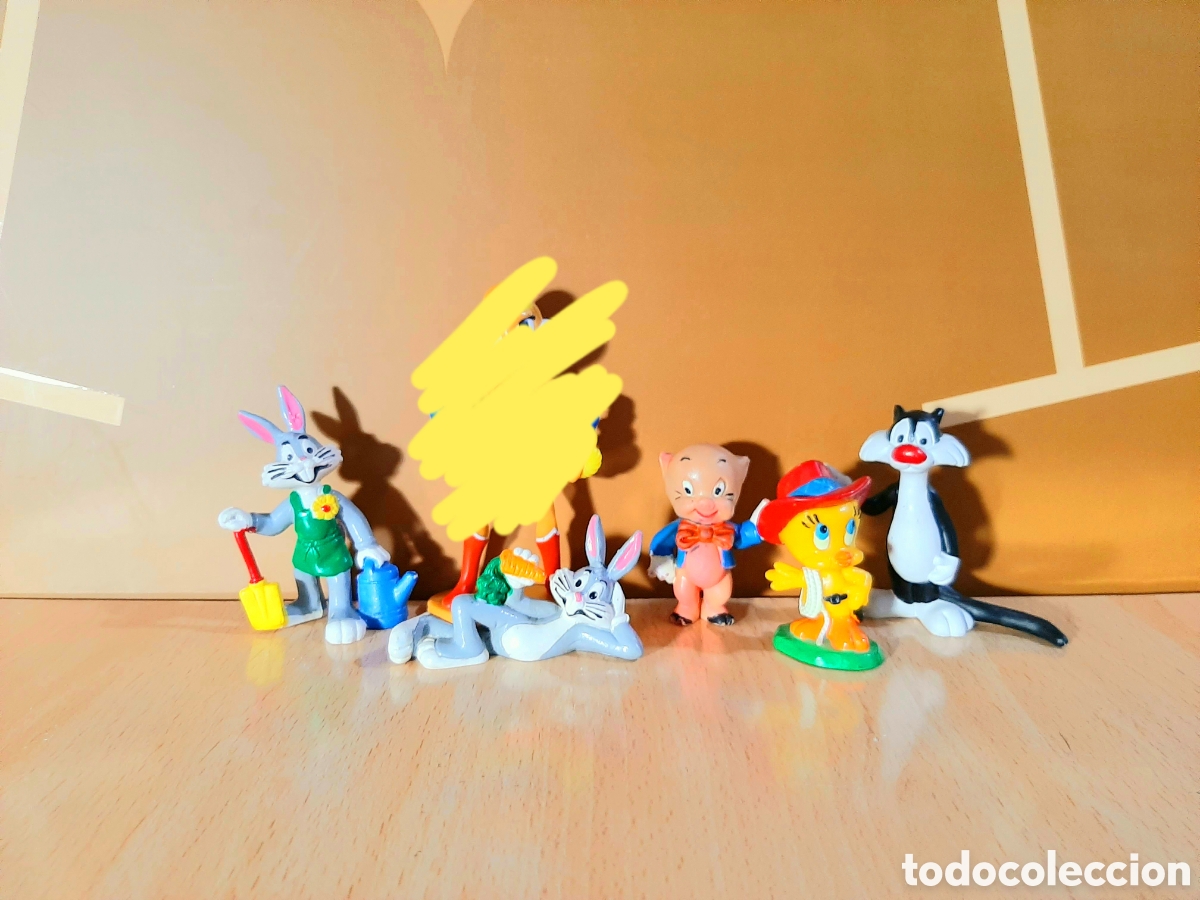 Figuras de Borracha e PVC: Figuras Looney Tunes Bugs Bunny de Bully