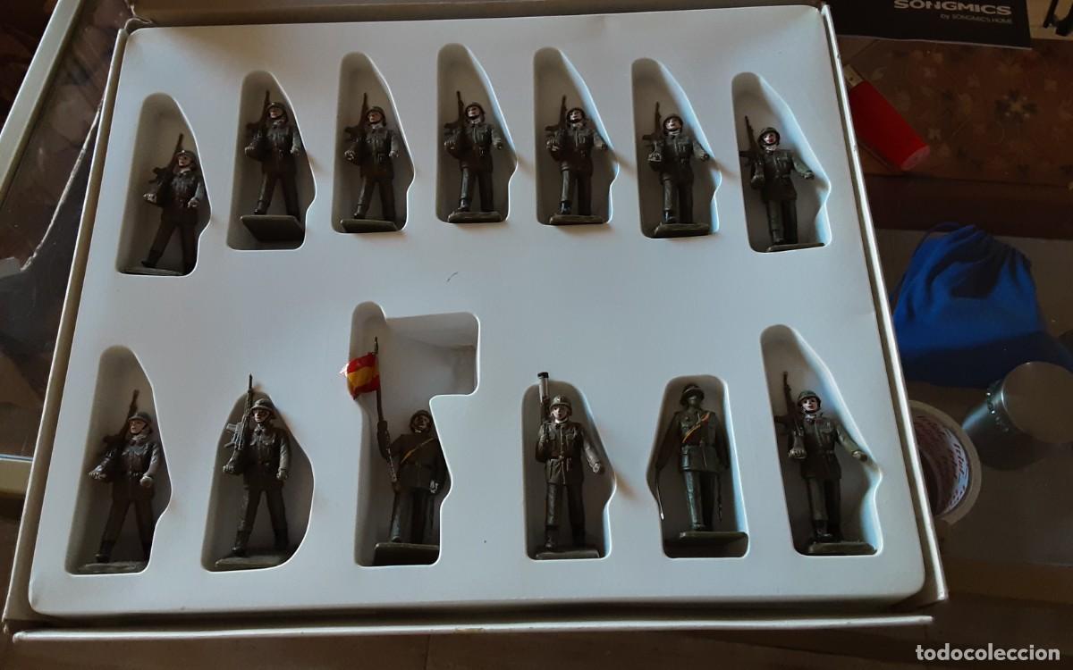 Figuras de goma y PVC: Soldis, caja infanter&iacute;a Espa&ntilde;ola