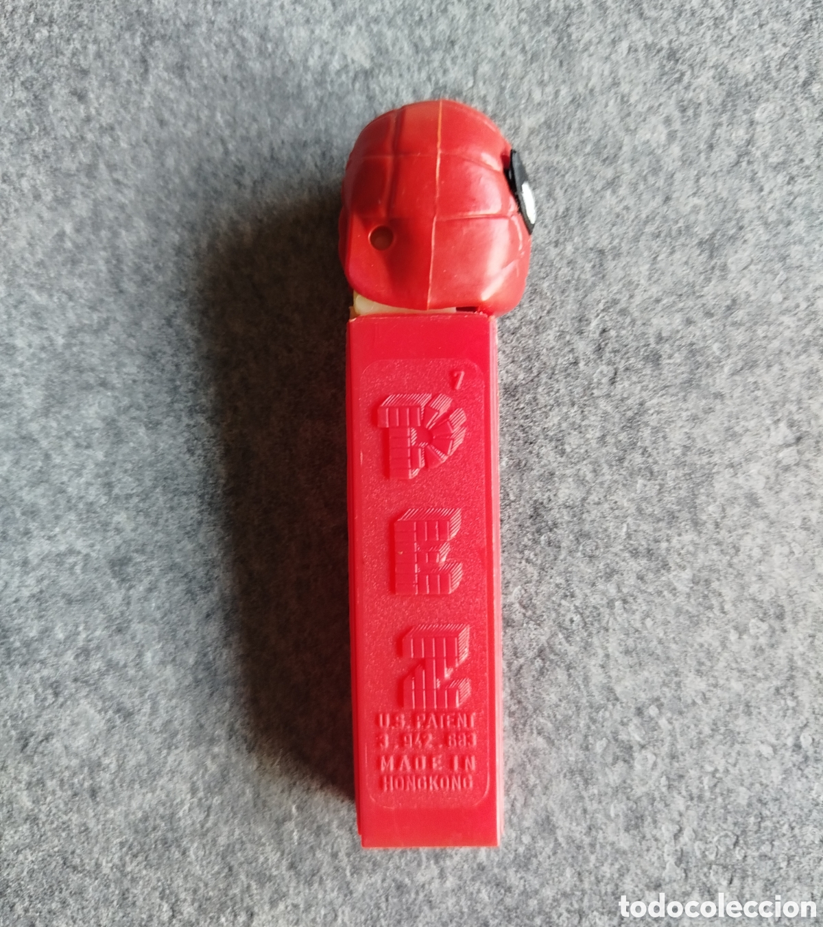 Figure di Gomma e PVC: 1978 HONG KONG &copy;MARVEL DISPENSADOR PEZ SIN PIES NO FEET SPIDER-MAN SPIDERMAN
