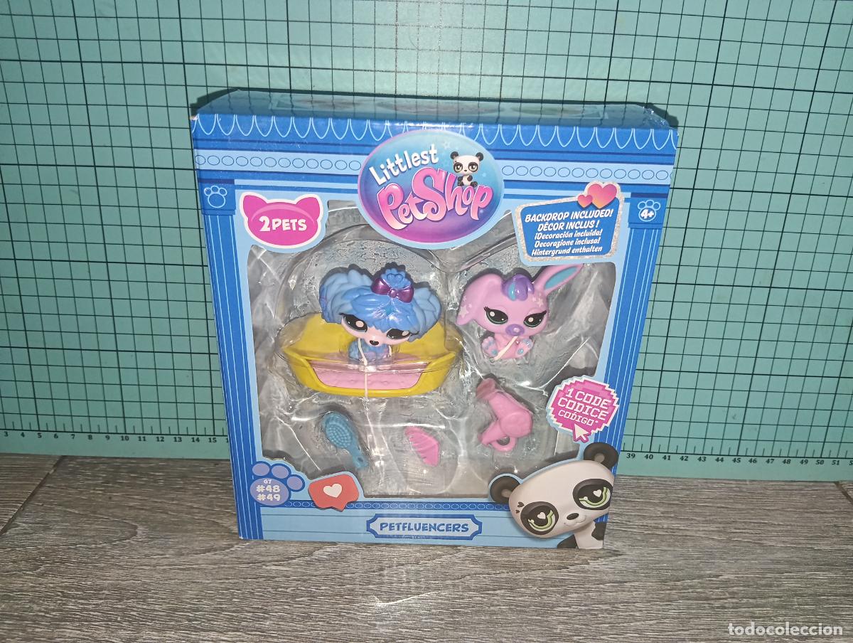 Figuras de goma y PVC: Pack PETFLUENCERS Diversi&oacute;n Selfie Littlest Pet Shop