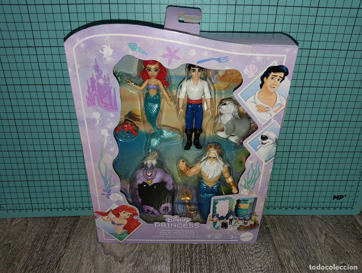 Figuras de goma y PVC: Pack de 6 figuras de La Sirenita Disney