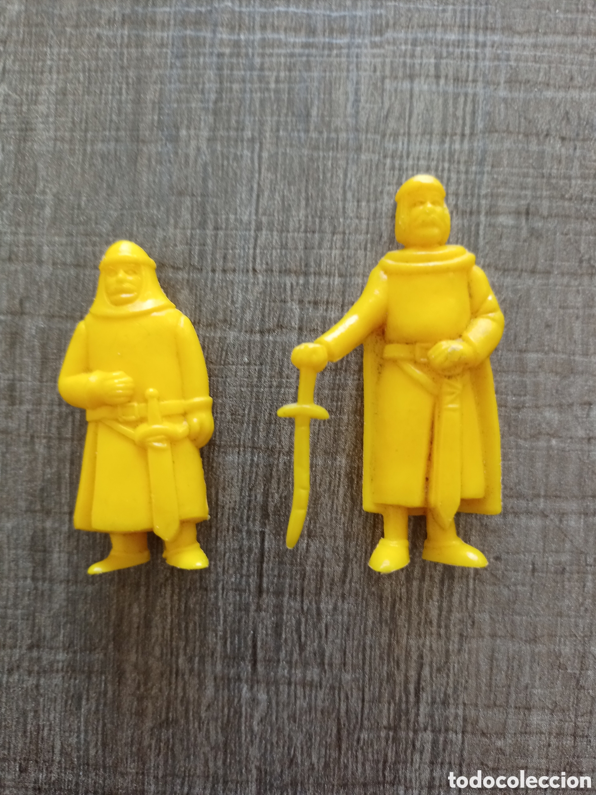 Figuras de goma y PVC: Figuras Ruy el peque&ntilde;o Cid tipo dunkin originales a&ntilde;os 70 80
