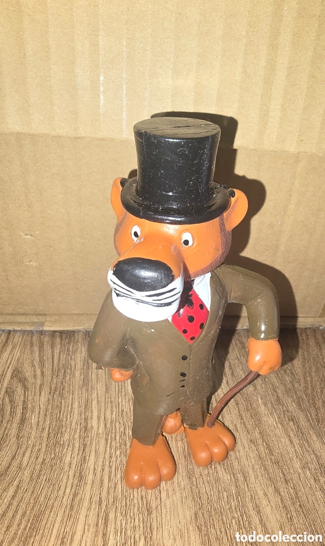 Figuras de goma y PVC: Figura pvc goma maciza Willy Fog vuelta al mundo en 80 d&iacute;as mu&ntilde;eco dibujos animados a&ntilde;os 80 90