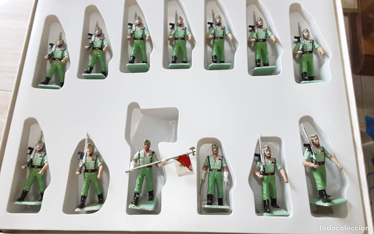 Figuras de goma y PVC: Caja completa Soldis Legionarios