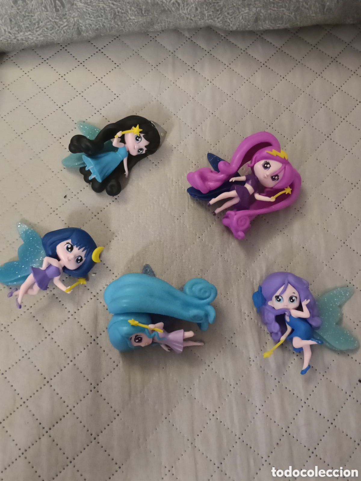 Figuras de goma y PVC: Lote 5 Figuras Hadas you you Fairy