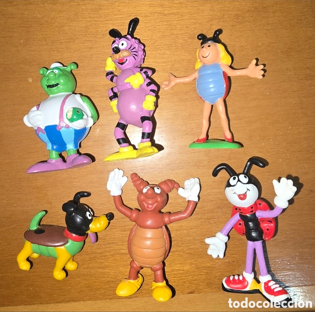 Figuras de goma y PVC: Colecci&oacute;n completa figuras pvc Ferdy la hormiga y amigos Schleich