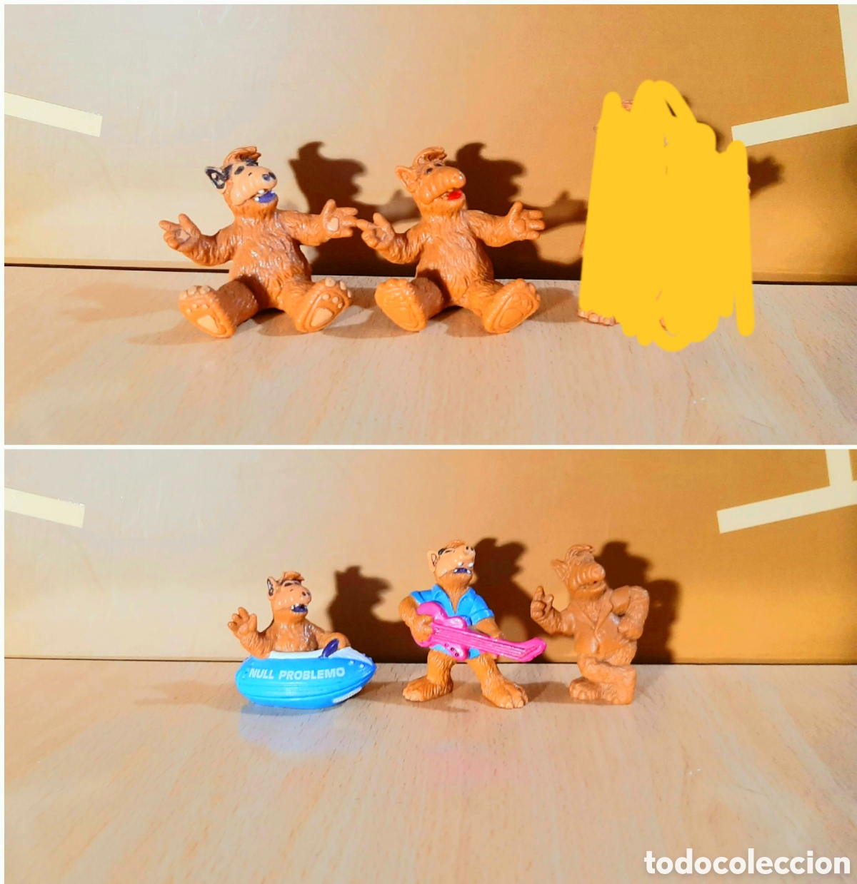 Figuras de goma y PVC: Figuras de Alf marca Bully 80 (uno 8.8&euro;)