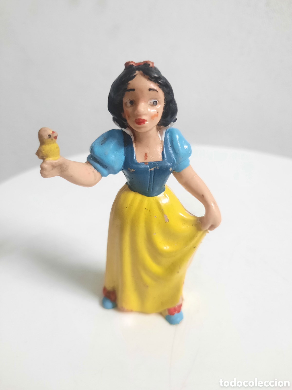 Figuras de goma y PVC: Figura de PVC de Blancanieves de la marca Bullyland, fabricada en Alemania