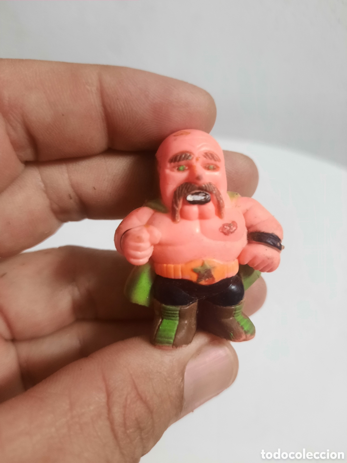 Figuras de goma y PVC: Luchador de la marca Soma del a&ntilde;o 1986.
