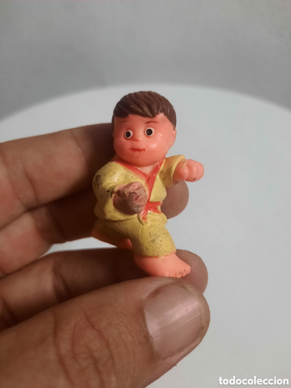 Figuras de goma y PVC: Luchador de la marca Soma del a&ntilde;o 1986.