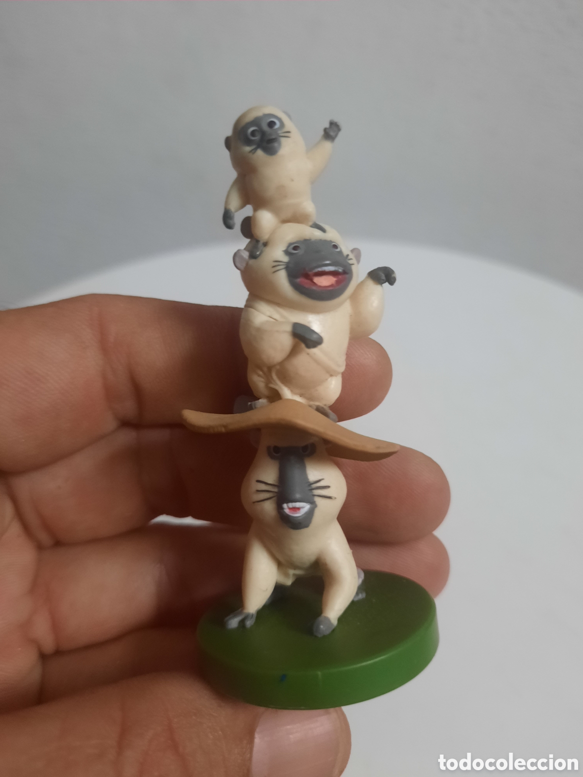 Figuras de goma y PVC: Personajes Ongis (Pan, Dyan y Uka) de la pel&iacute;cula &rdquo;Raya y el &Uacute;ltimo Drag&oacute;n&rdquo; de Disney