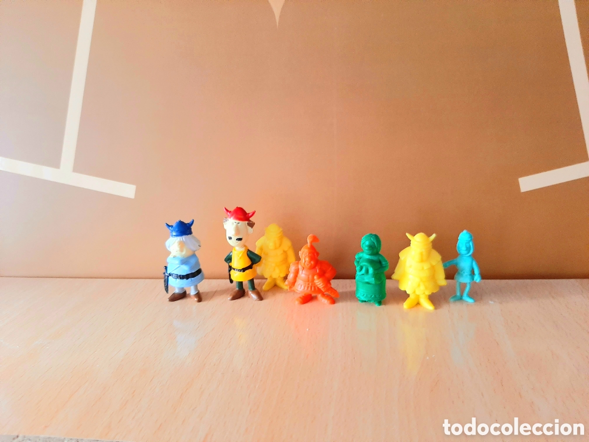 Figuras de goma y PVC: Figuras de Vickie el Vikingo Wickie Vicky dunkin Heimo