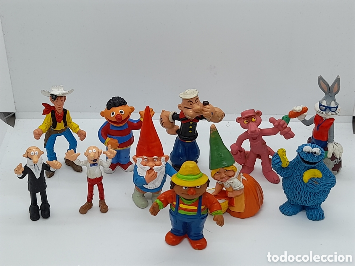 Figuras de goma y PVC: LOTE DE FIGURAS PVC.