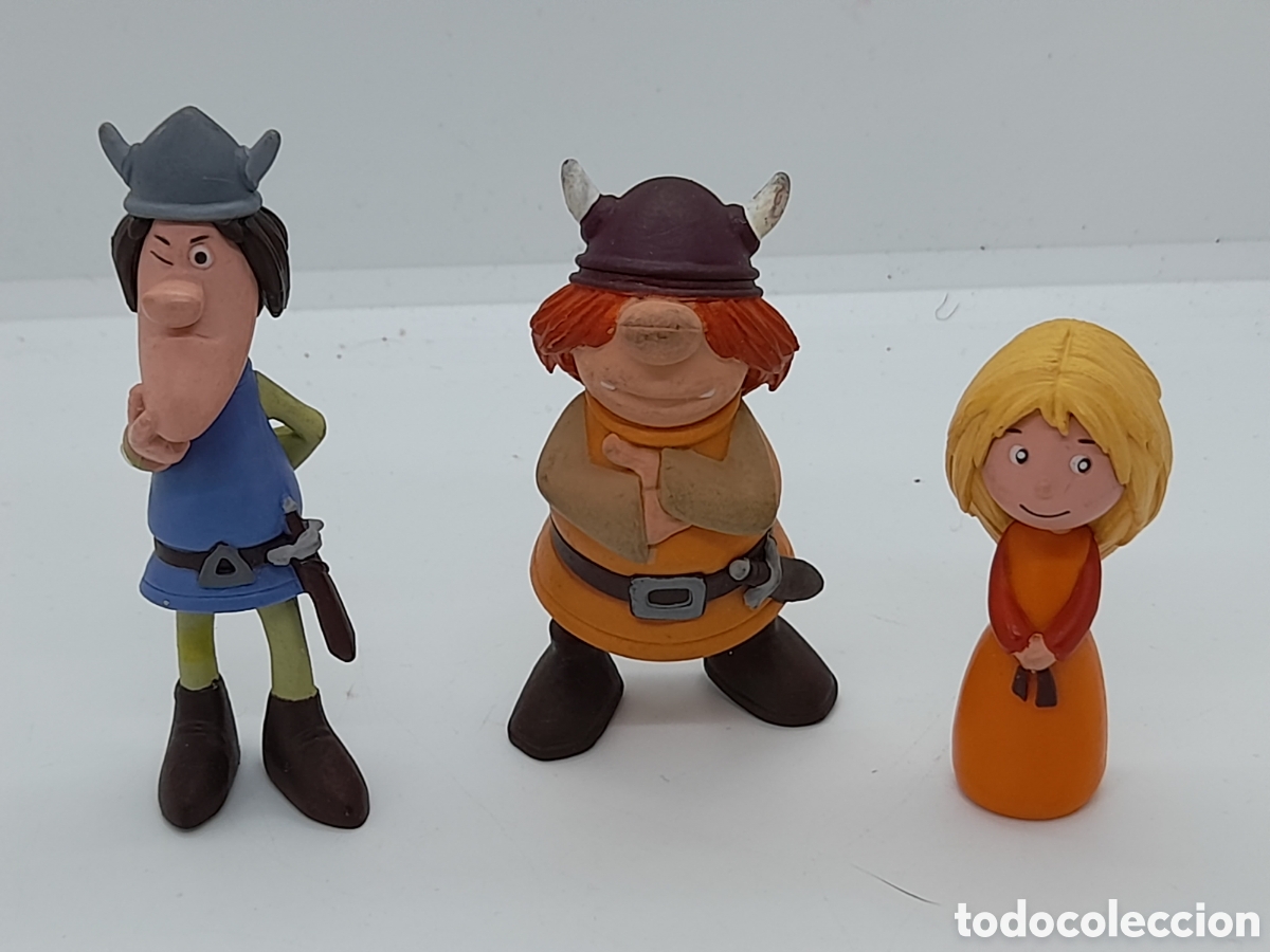 Rubber and PVC Figures: BULLY. LOTE DE FIGURAS DE VICKIE EL VIKINGO