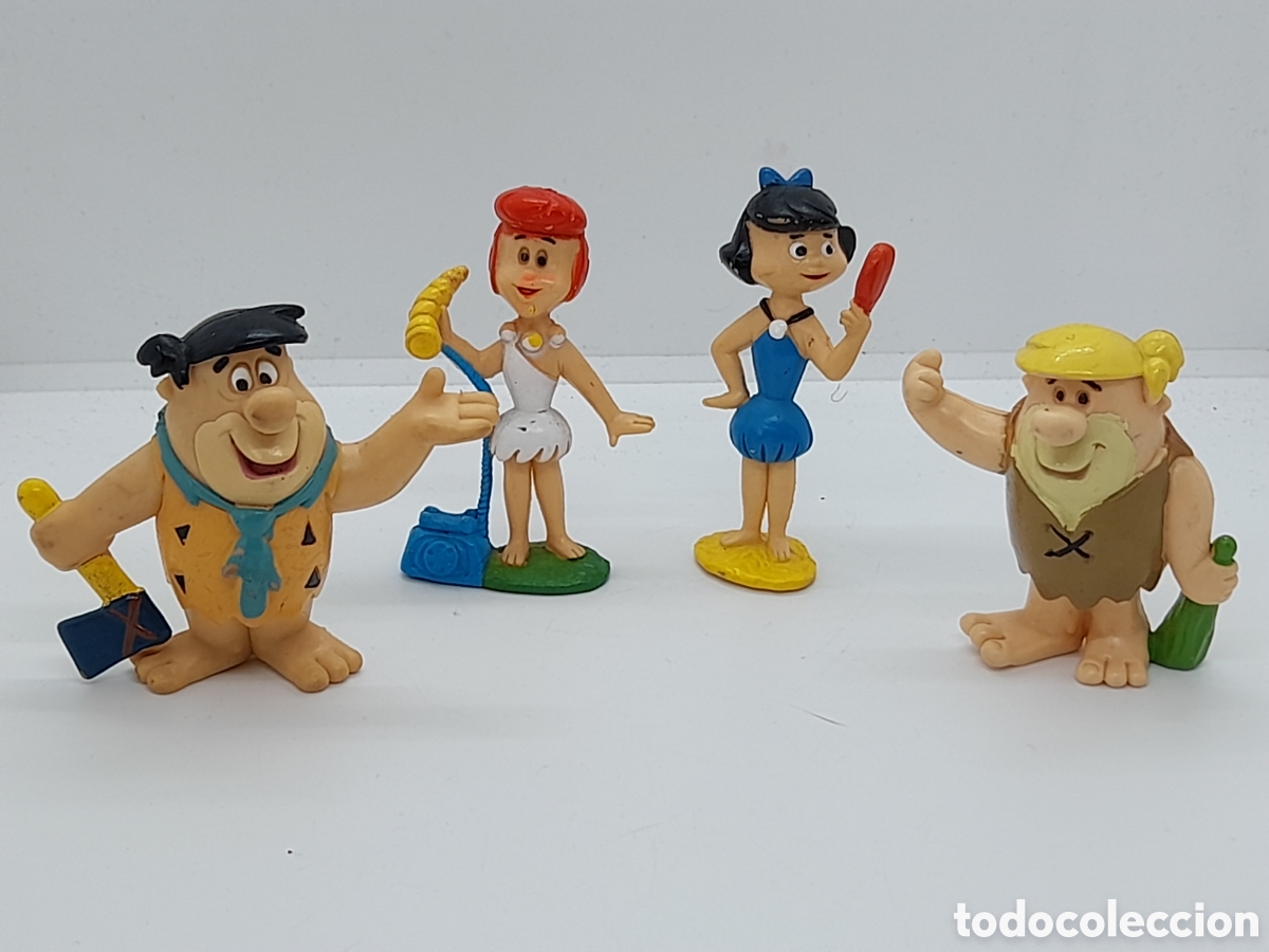 Figuras de goma y PVC: LOTE DE FIGURAS PVC. LOS PICAPIEDRAS