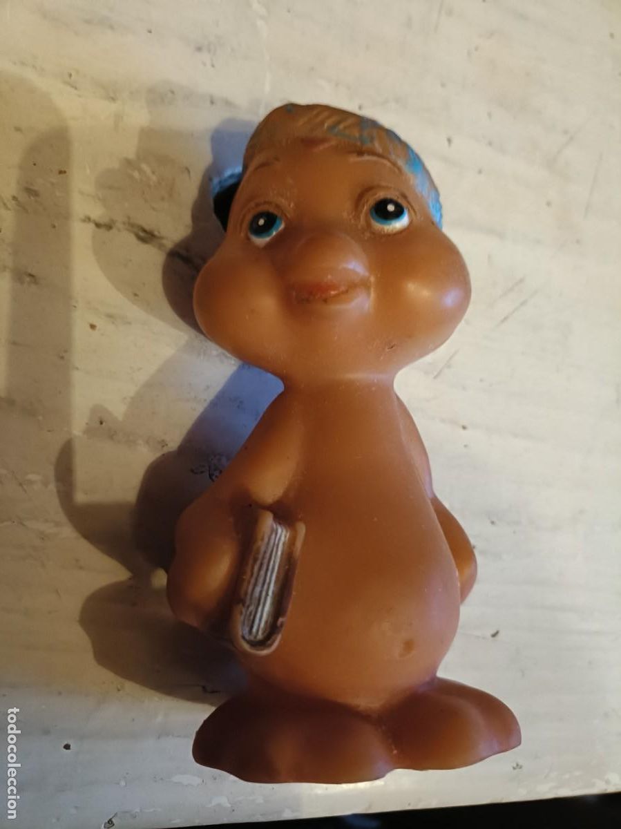 Figuras de goma y PVC: MU&Ntilde;ECO PETETE GOMA A&Ntilde;OS 70 - 80
