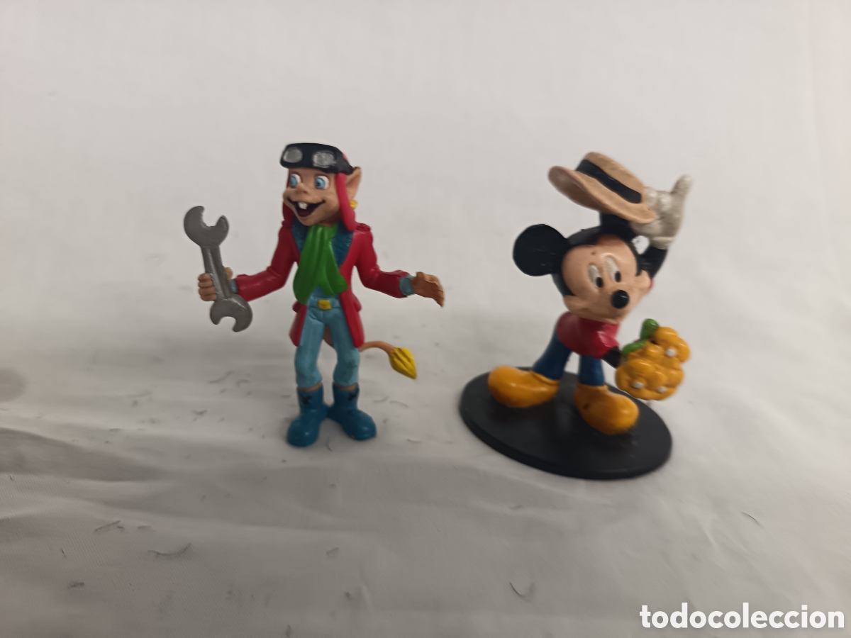 Figuras de goma y PVC: 2 MU&Ntilde;ECOS PVC, MICKEY Y LOS DIMINUTOS