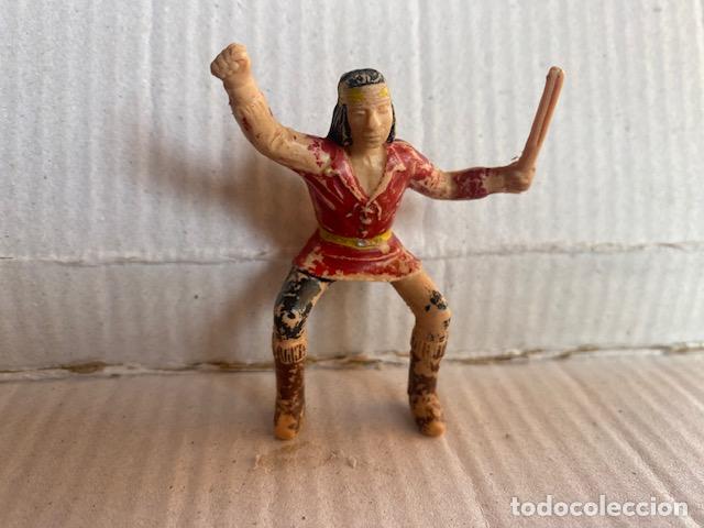 Figuras de goma y PVC: Reamsa. Indio Apache a Caballo