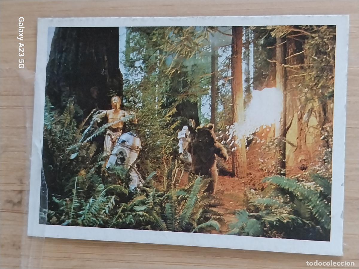 Figuras de goma y PVC: RETORNO JEDI STAR WARS PACOSA DOS 166 C3PO R2D2 EWOKS RECUPERADO ORIGINAL
