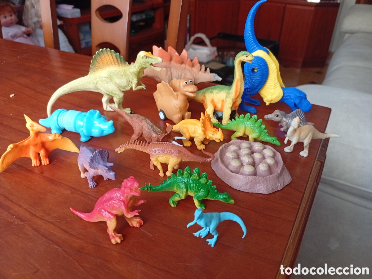 Figuras de goma y PVC: MU&Ntilde;ECO MU&Ntilde;ECOS DINOSAURIO DINOSAURIOS VARIOS FIGURA PVC JURASSIC PARK PROMOCIONAL DUNKIN BIMBO PHOSK