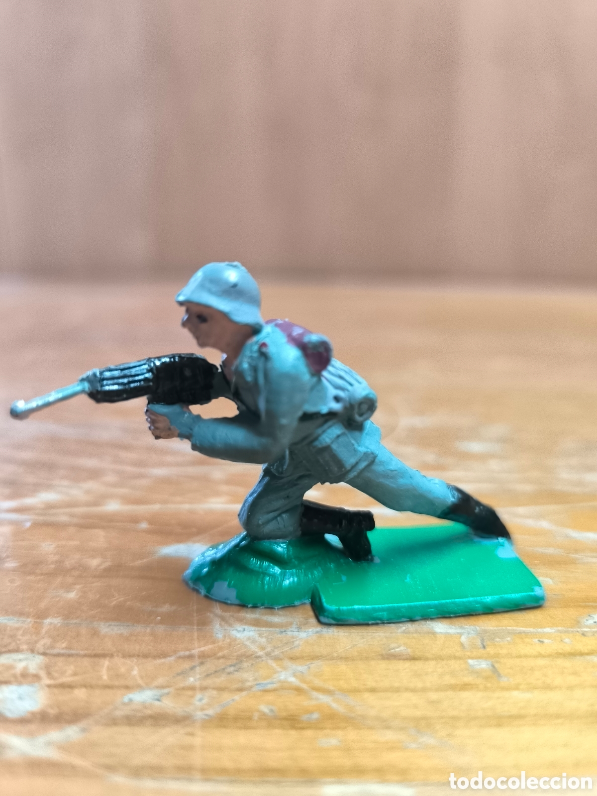 Figuras de goma y PVC: Soldado americano pl&aacute;stico pech