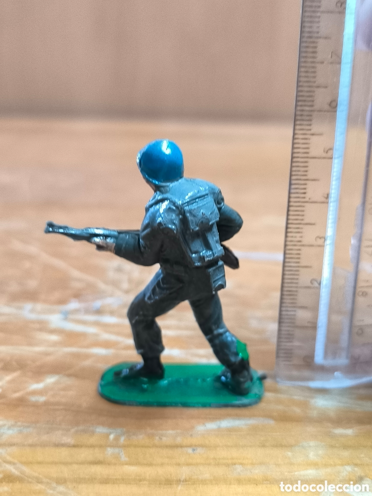 Figuras de goma y PVC: Soldado casco azul jecsan - Foto 2