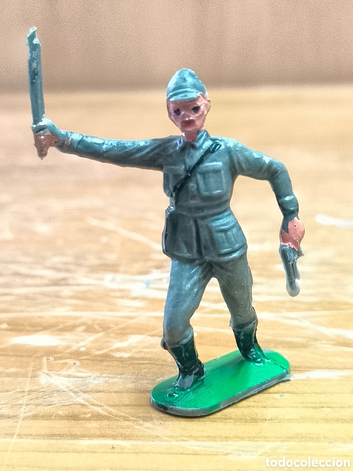 Figuras de goma y PVC: Soldado japones jecsan pl&aacute;stico