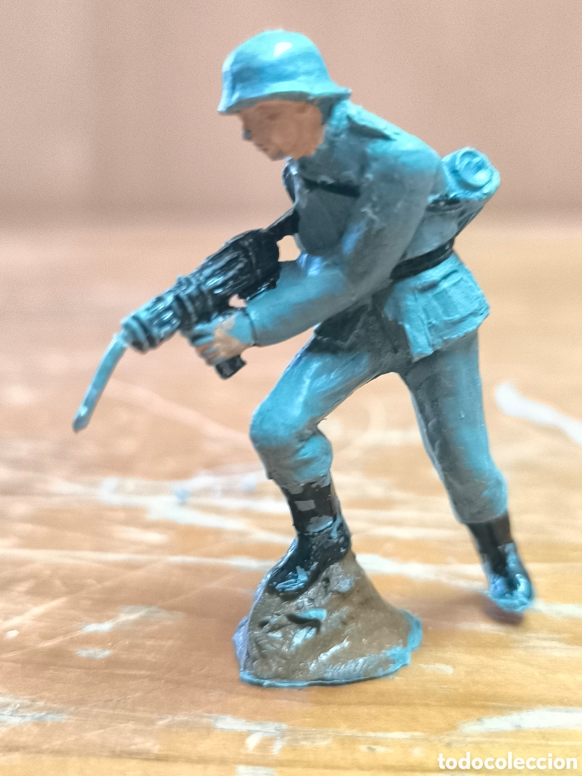 Figuras de goma y PVC: Soldado alem&aacute;n pech pl&aacute;stico