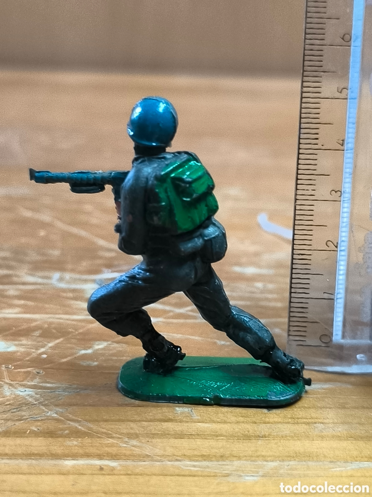 Figuras de goma y PVC: Soldado casco azul jecsan - Foto 2