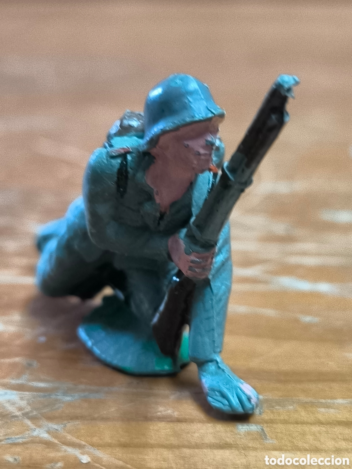 Figuras de goma y PVC: Soldado alem&aacute;n pl&aacute;stico pech - Foto 2