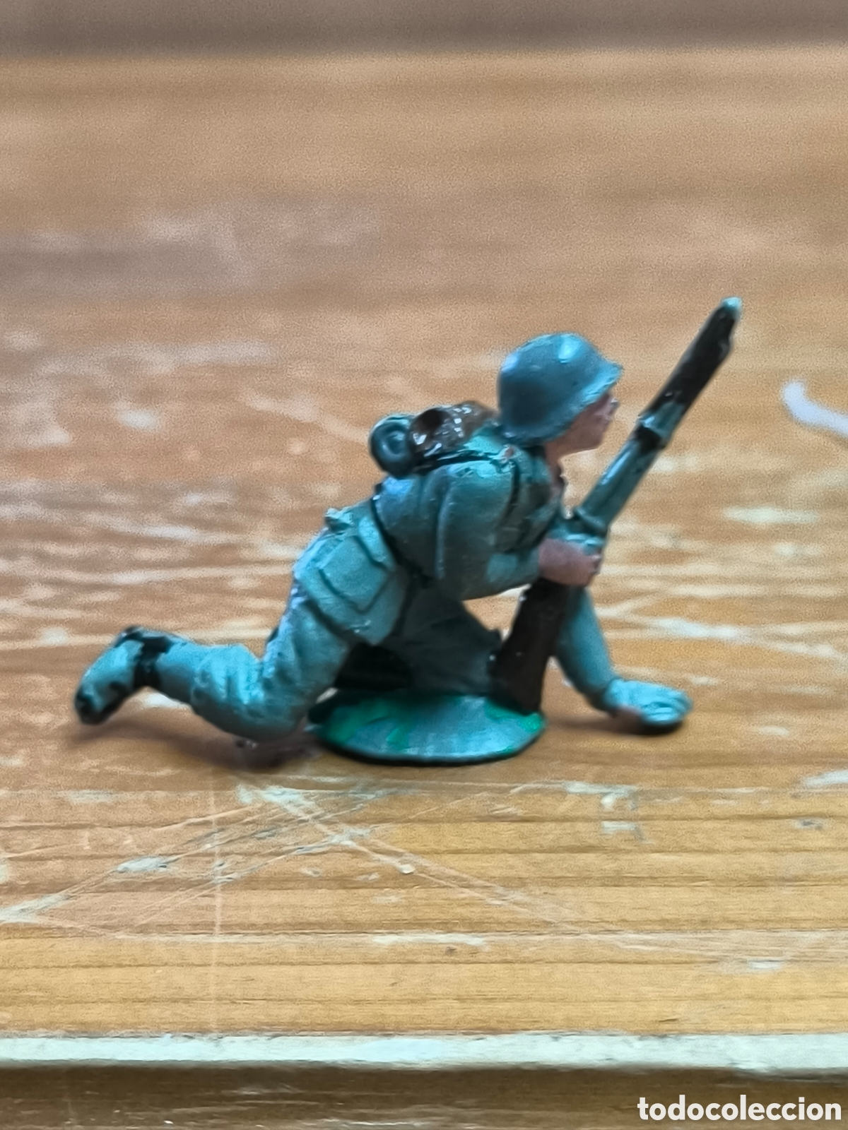 Figuras de goma y PVC: Soldado alem&aacute;n pl&aacute;stico pech - Foto 3