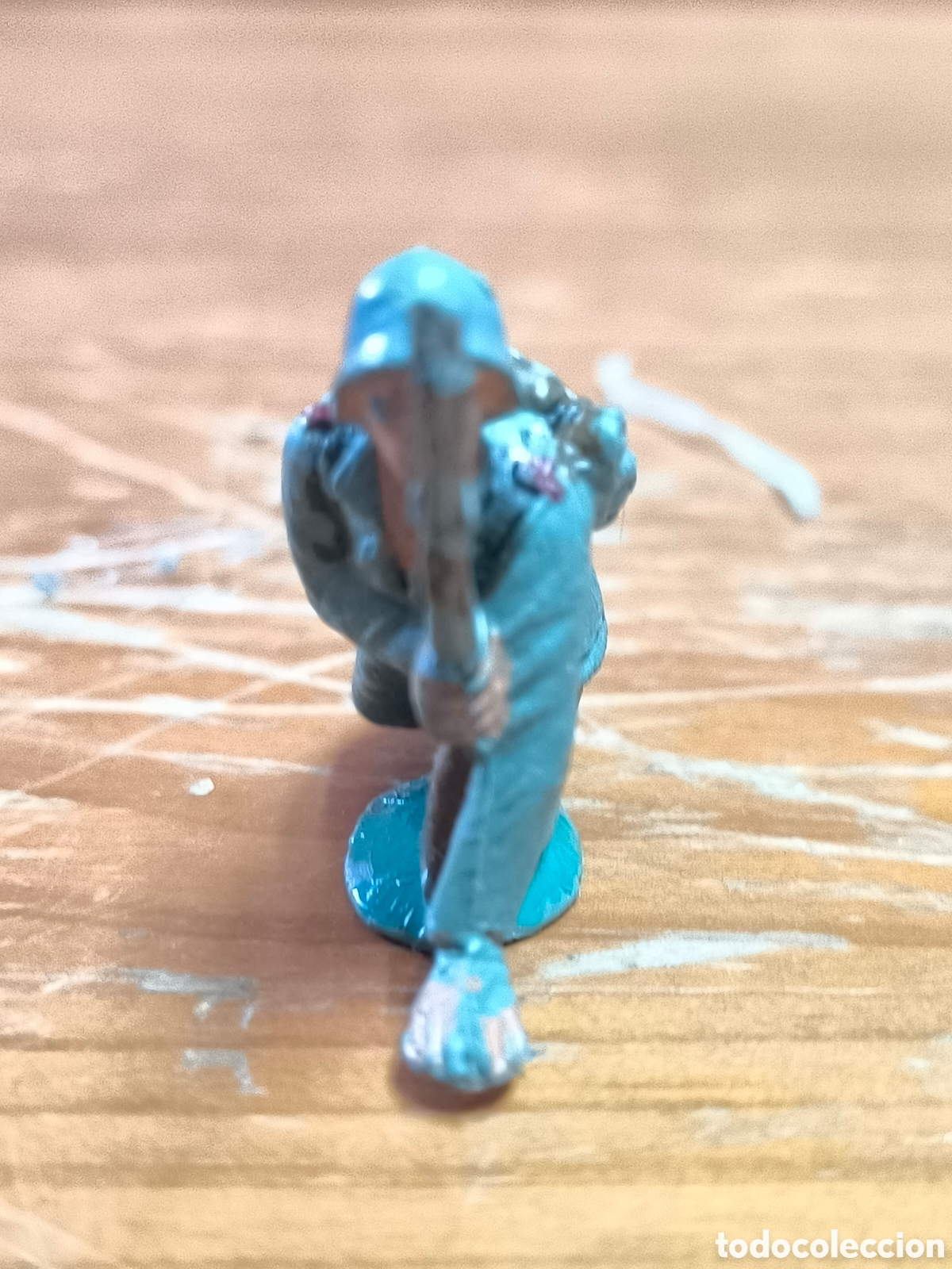 Figuras de goma y PVC: Soldado alem&aacute;n pech pl&aacute;stico - Foto 2