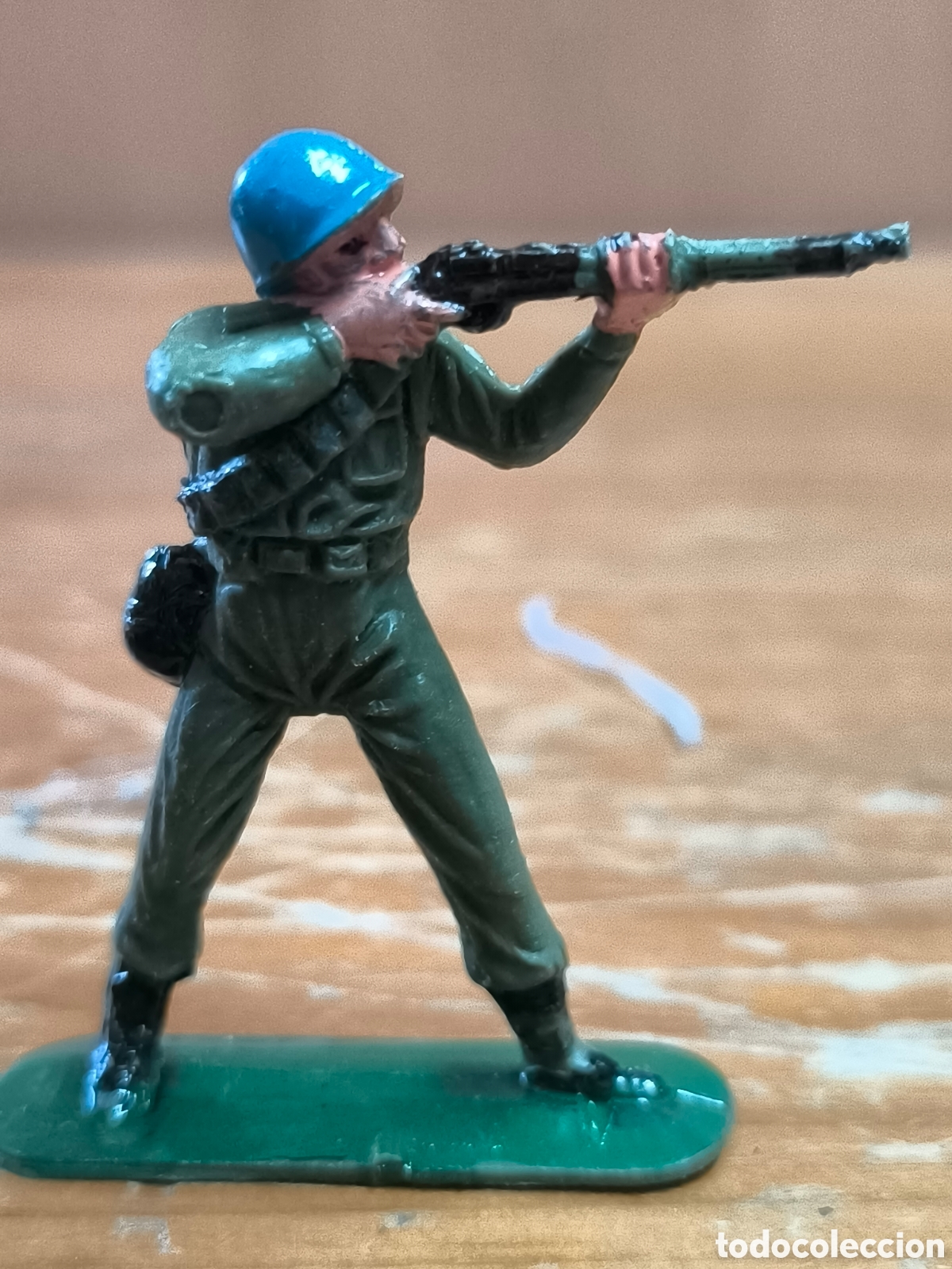 Figuras de goma y PVC: Soldado americano jecsan pl&aacute;stico