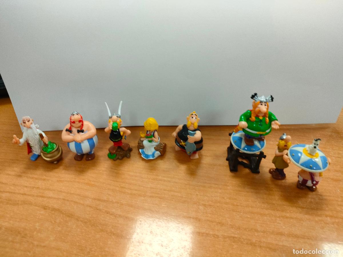 Figuras de goma Kinder: COLECCION COMPLETA ASTERIX Y OBELIX - KINDER SORPRESA ALEMANIA - 2000