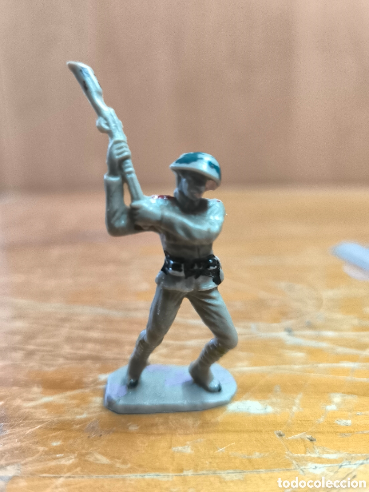 Figuras de goma y PVC: Soldado alem&aacute;n pl&aacute;stico comansi