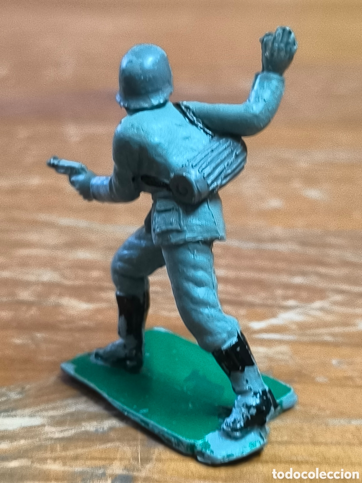 Figuras de goma y PVC: Soldado alem&aacute;n pech pl&aacute;stico - Foto 2