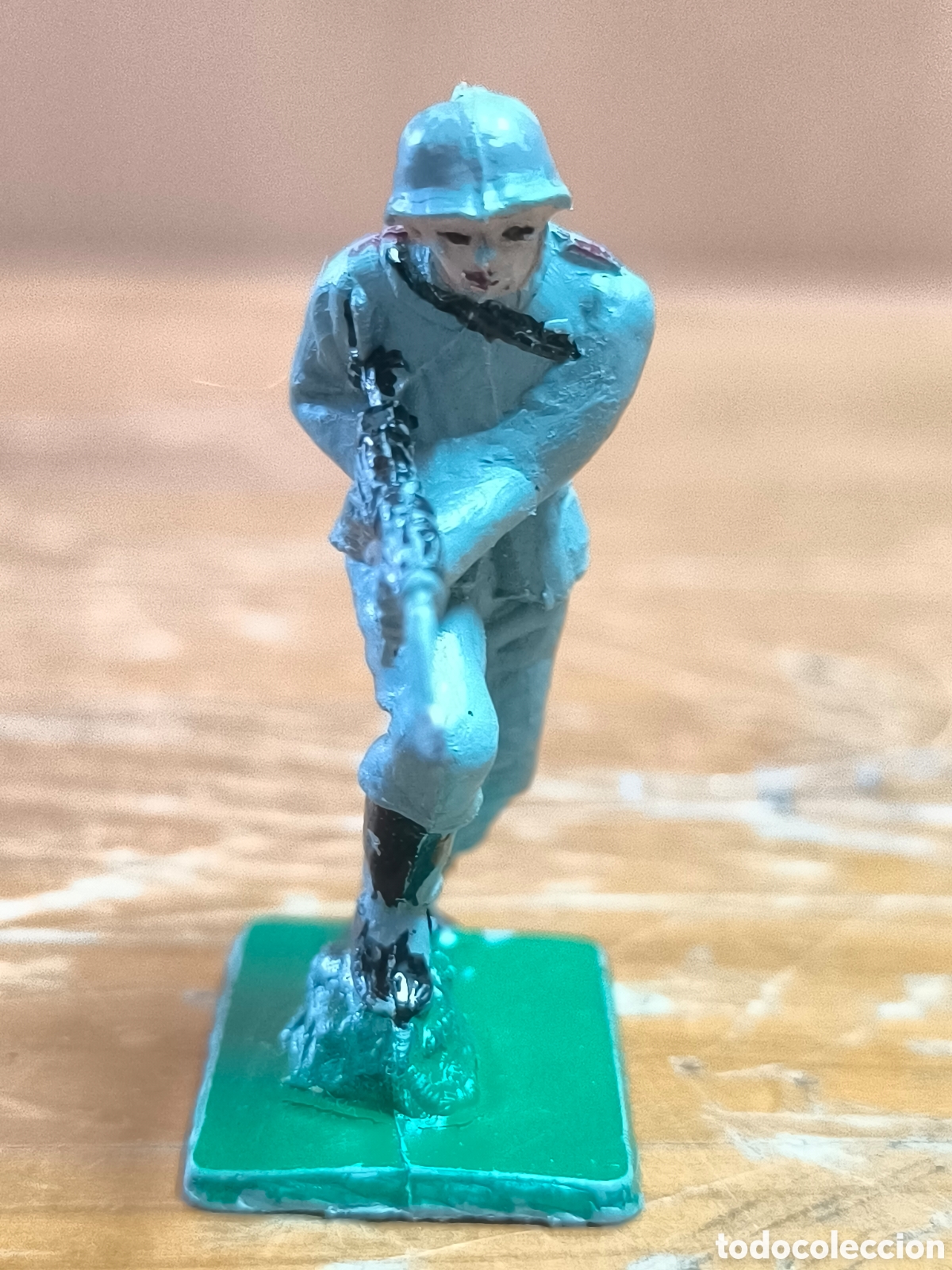 Figuras de goma y PVC: Soldado alem&aacute;n pech pl&aacute;stico - Foto 2