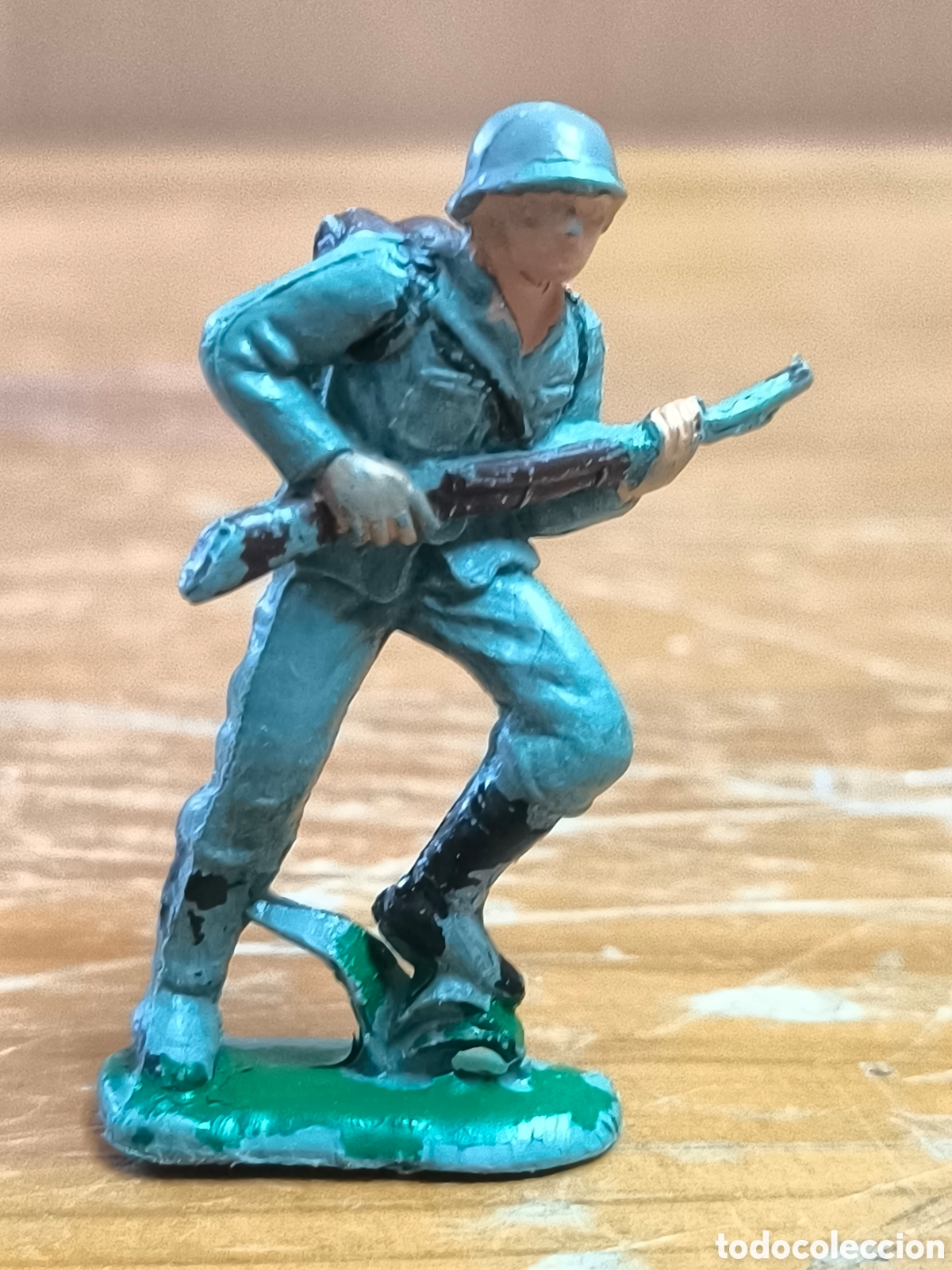 Figuras de goma y PVC: Pech soldado alem&aacute;n pl&aacute;stico
