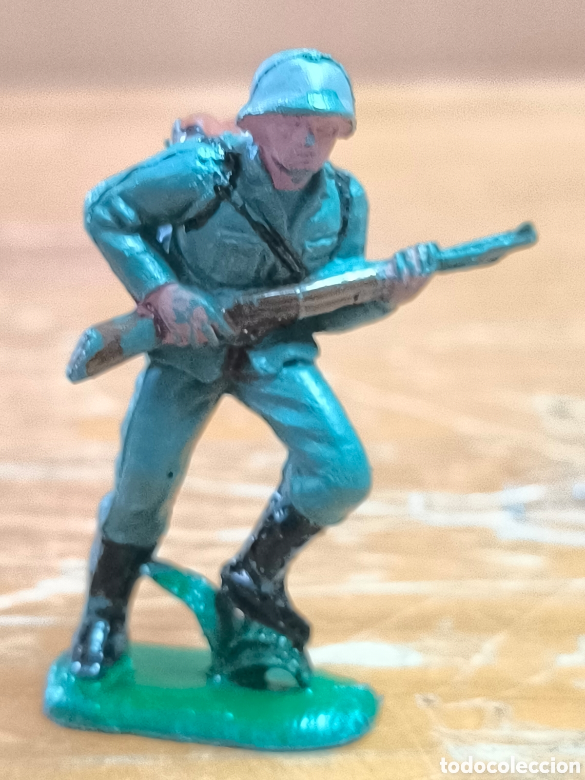 Figuras de goma y PVC: Pech soldado alem&aacute;n pl&aacute;stico