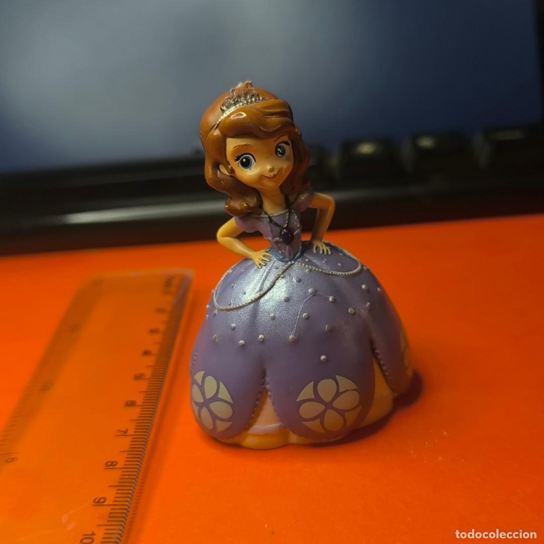 Figuras de goma y PVC: 001707JUG-princesa sofia - vestido lila