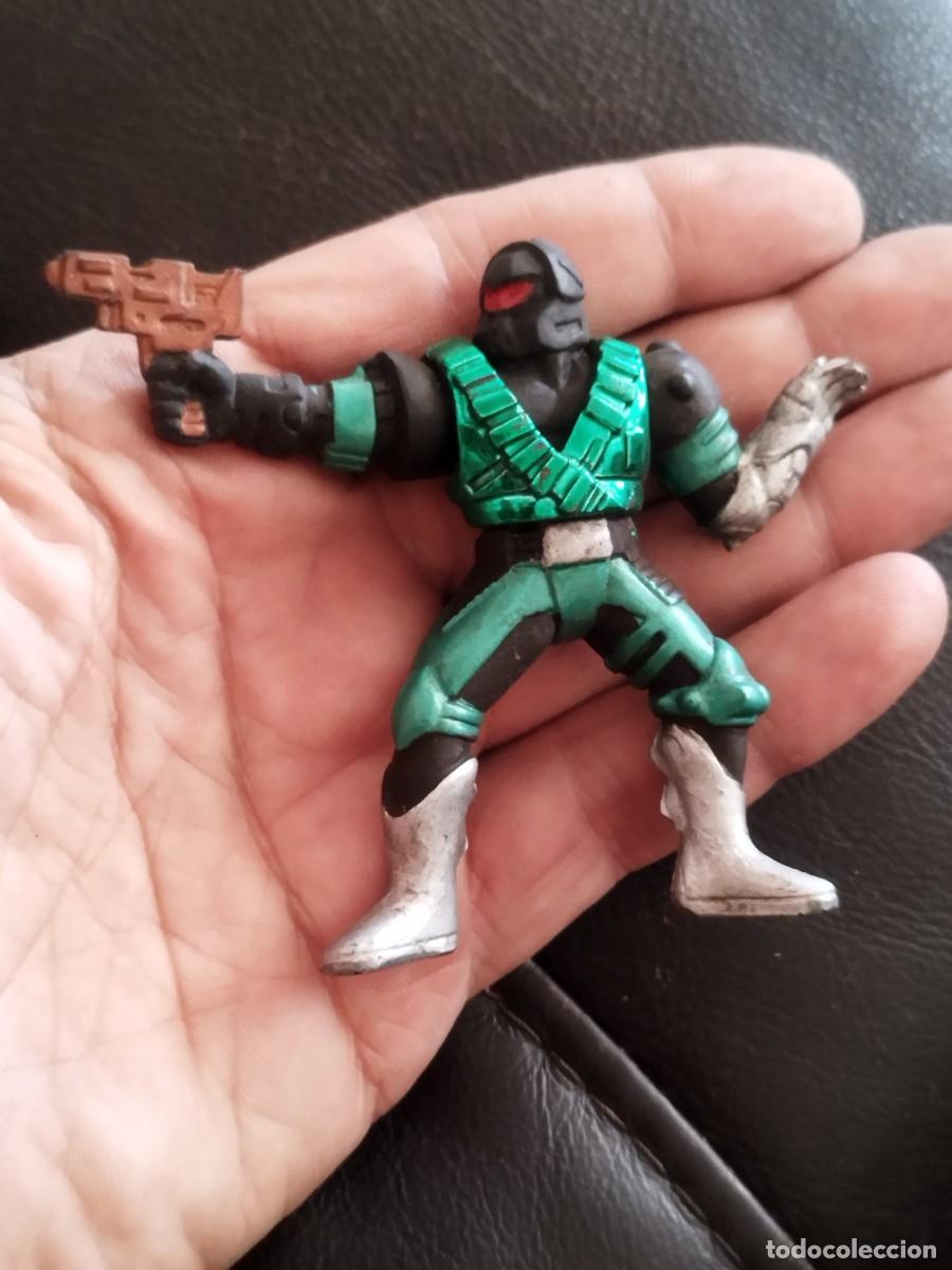 Figuras de goma y PVC: Figura de acci&oacute;n Stellar Force, de chapmei a&ntilde;os 90.