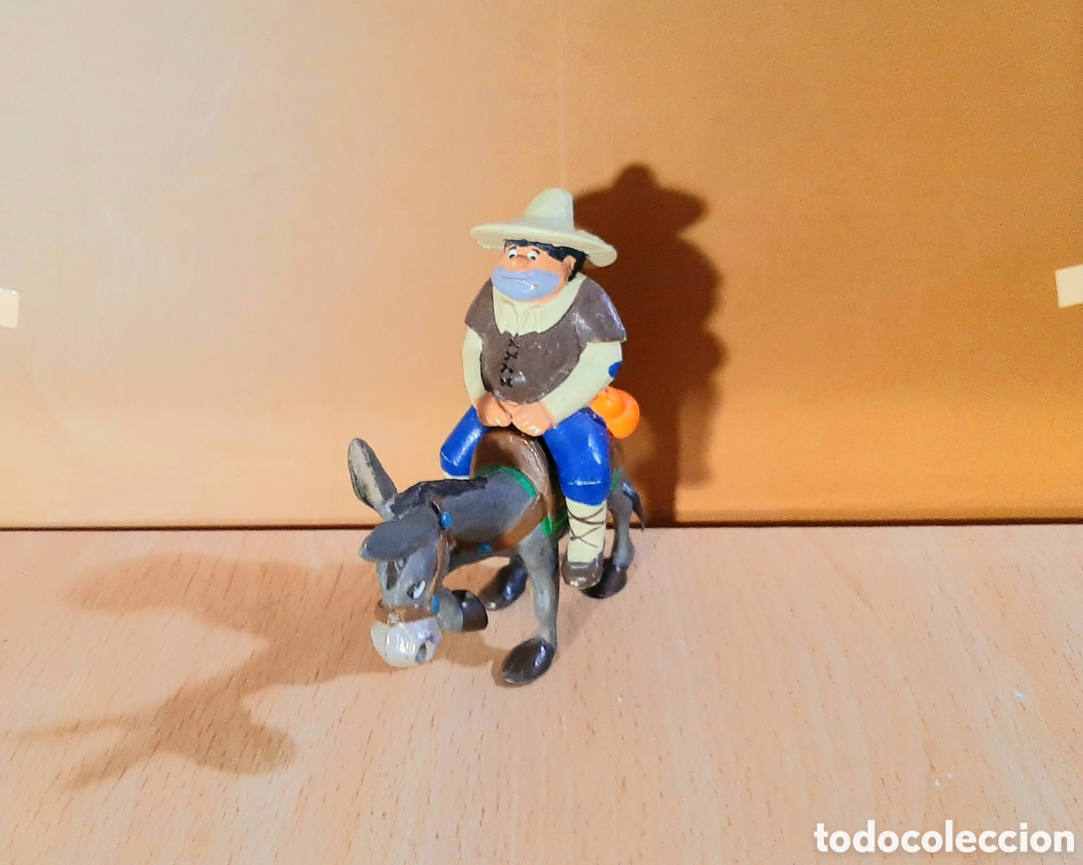 Figure di Gomma e PVC: FIGURAS SANCHO Y EL BURRO - DON QUIJOTE DE COMICS SPAIN