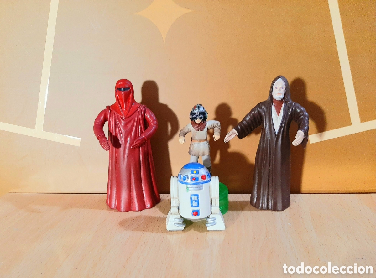 Figuras de goma y PVC: LOTE STAR WARS R2D2 COMICS SPAIN - IBI WAN KENOBI