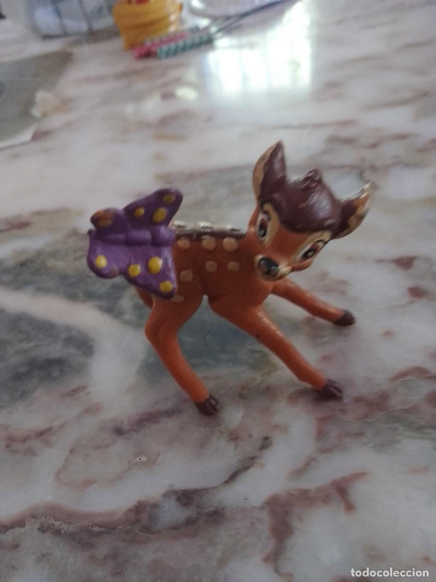 Figuras de goma y PVC: Bambi Disney antiguo