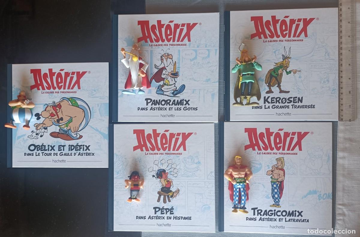 Figuras de goma y PVC: Figuras Ast&eacute;rix Hachette La bo&icirc;te des irr&eacute;ductibles
