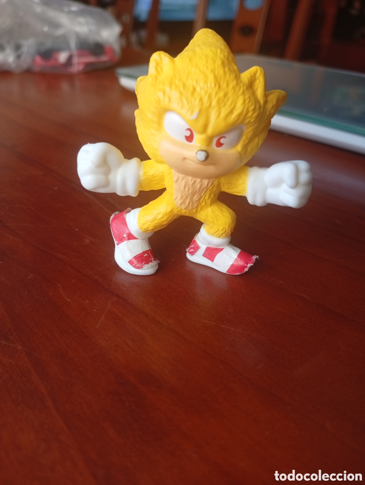 Figuras de goma y PVC: MU&Ntilde;ECO FIGURA PROMOCIONAL MCDONADLS SONIC 3 SEGA SUPER SONIC