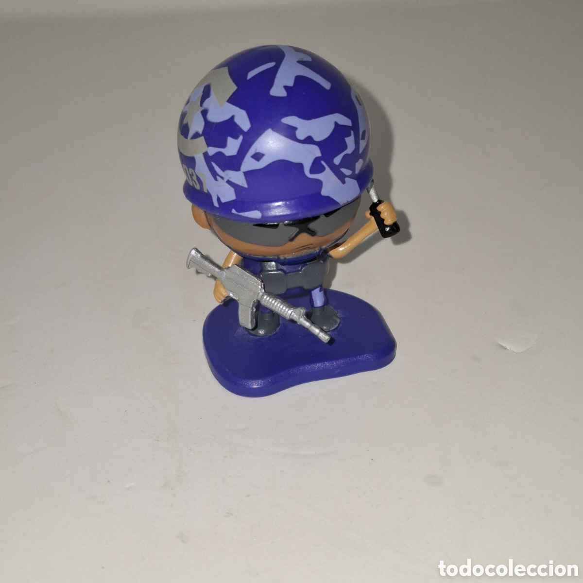 Figuras de goma y PVC: FIGURA DE PVC PERSONAJE DE AWESOME LITTLE GREEN MEN SOLDADO